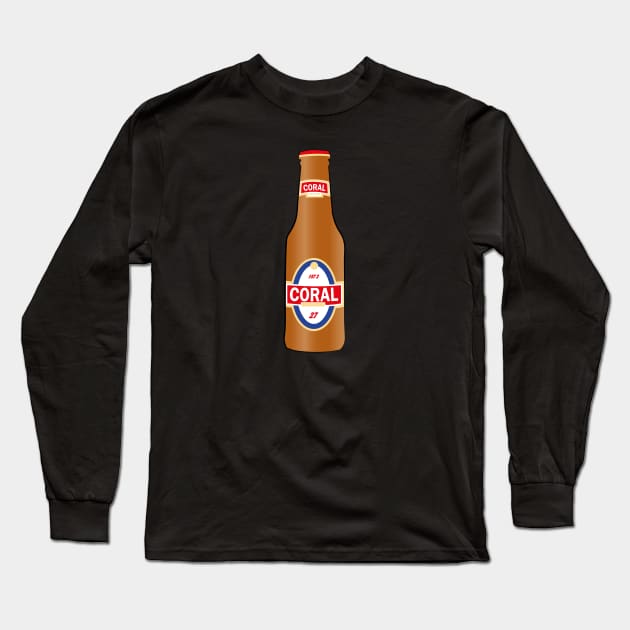 Madeira Island - Cerveja/Beer Coral Long Sleeve T-Shirt by Donaby